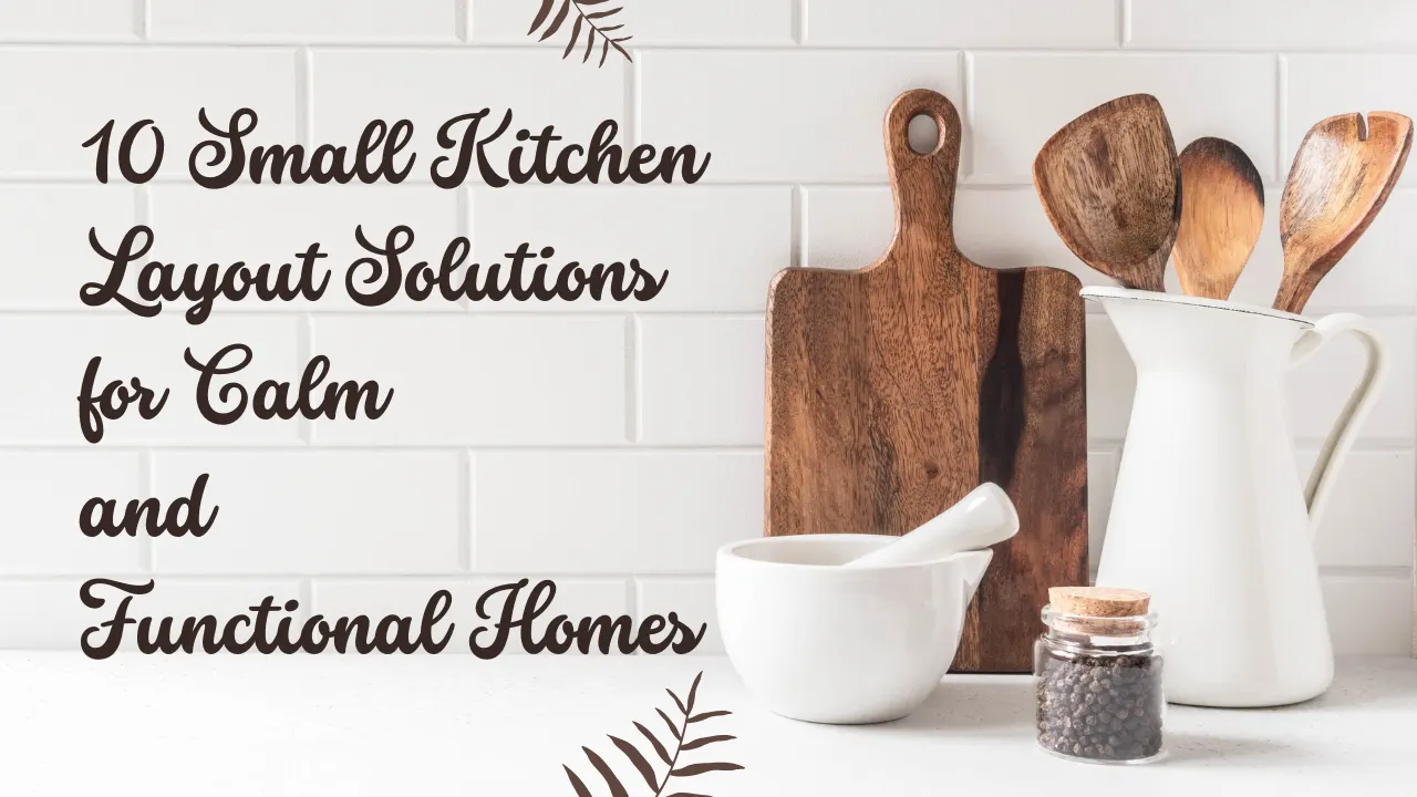 10 Small Kitchen Layout Solutions for Calm and Functional Homes