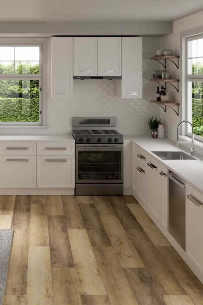 L-Shaped Kitchen Layout for Better Corner Use