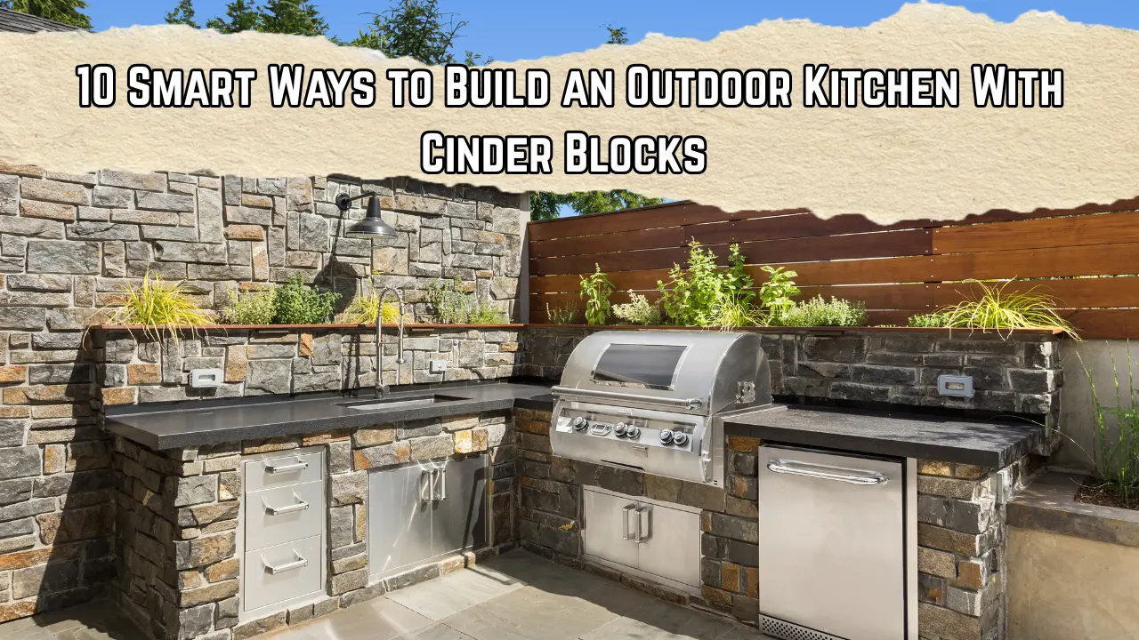 10 Smart Ways to Build an Outdoor Kitchen With Cinder Blocks