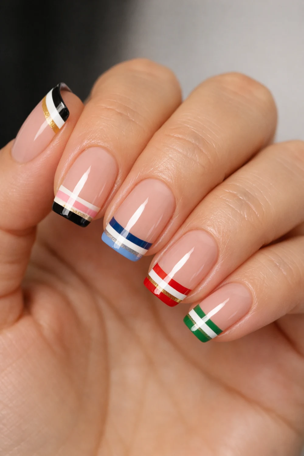 
Fancy French Stripes 