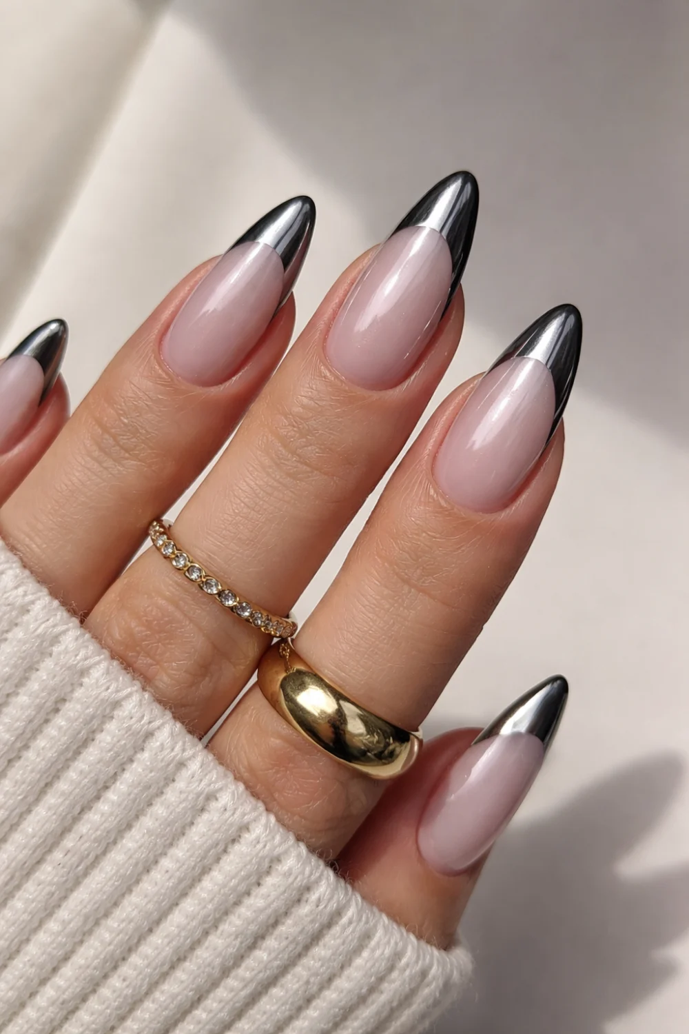 Hematite French Tips