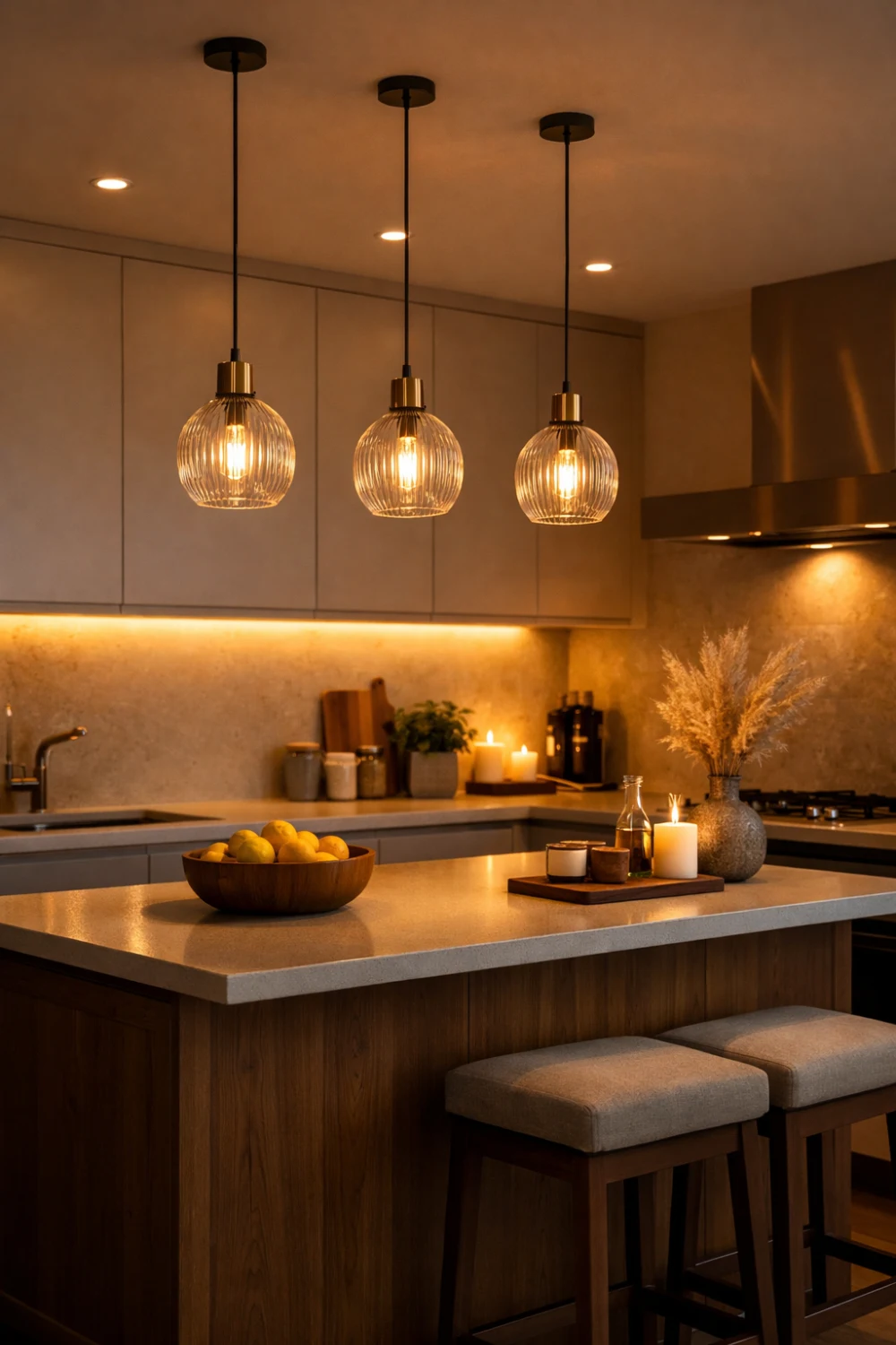 Layered Lighting That Shapes the Mood