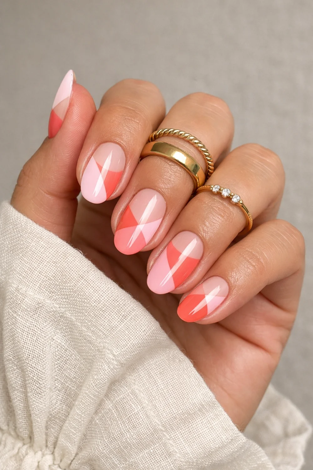 Negative Space Nails