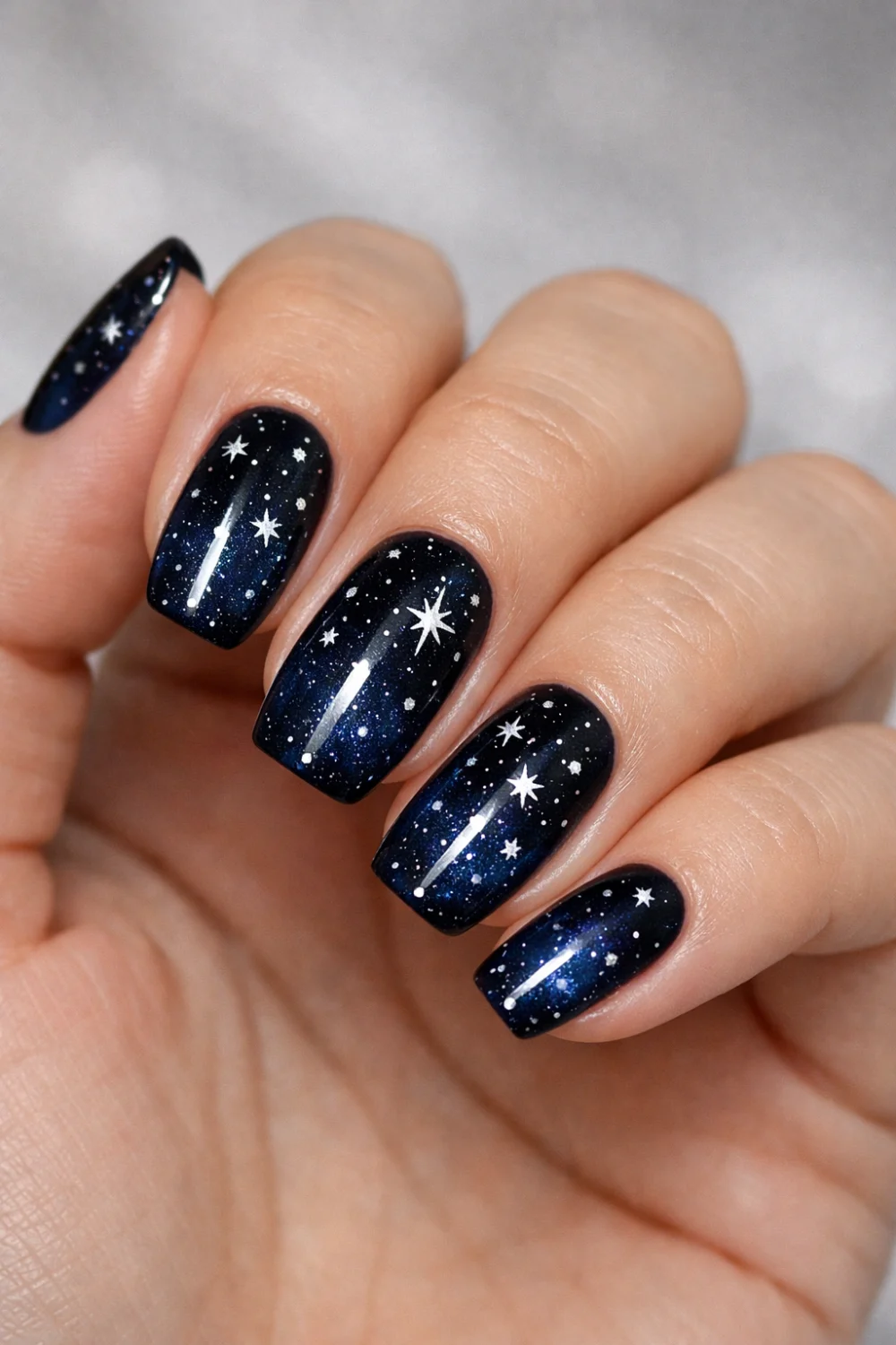 Starry Sky Nails