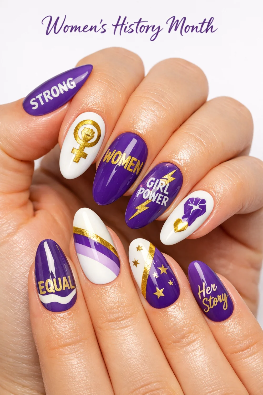 Women’s History Month Nails